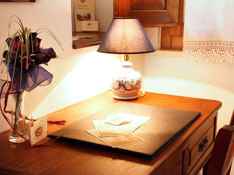 Agriturismo a Scansano con camere - Camera Blu Agriturismo il Marciatoio (4)