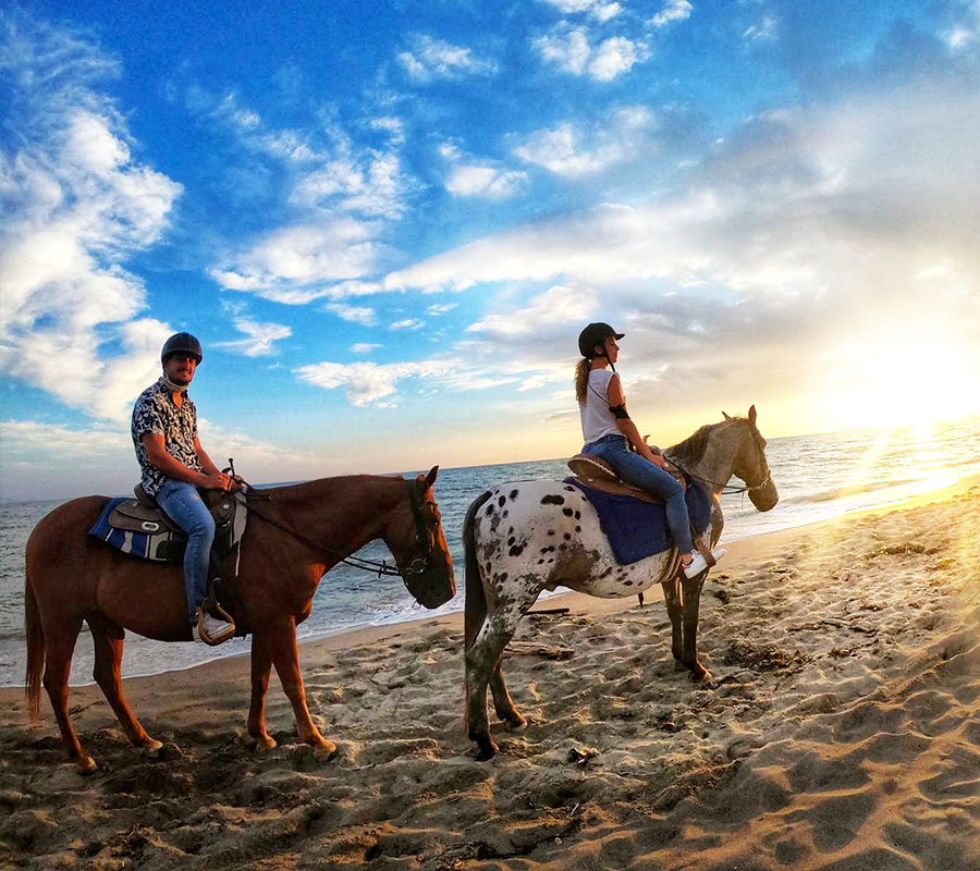 Passeggiata al tramonto Agriturismo in Maremma con Cavalli il Marciatoio